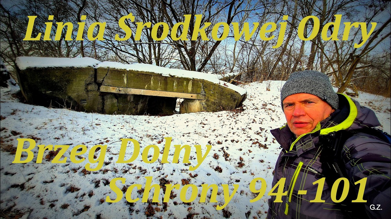 Oderstellung - Linia Środkowej Odry -  Brzeg Dolny Schrony 94 - 101
