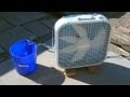 Homemade Evaporative Air Cooler! - Simple "Box Fan" Conversion - EASY Instructions!