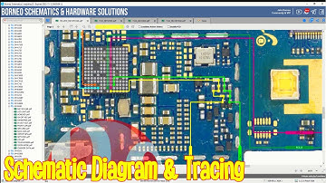 How to trace find missing points in Mobile Phone PCB | Borneo Schematic Diagram Tutorial Tutorial 13