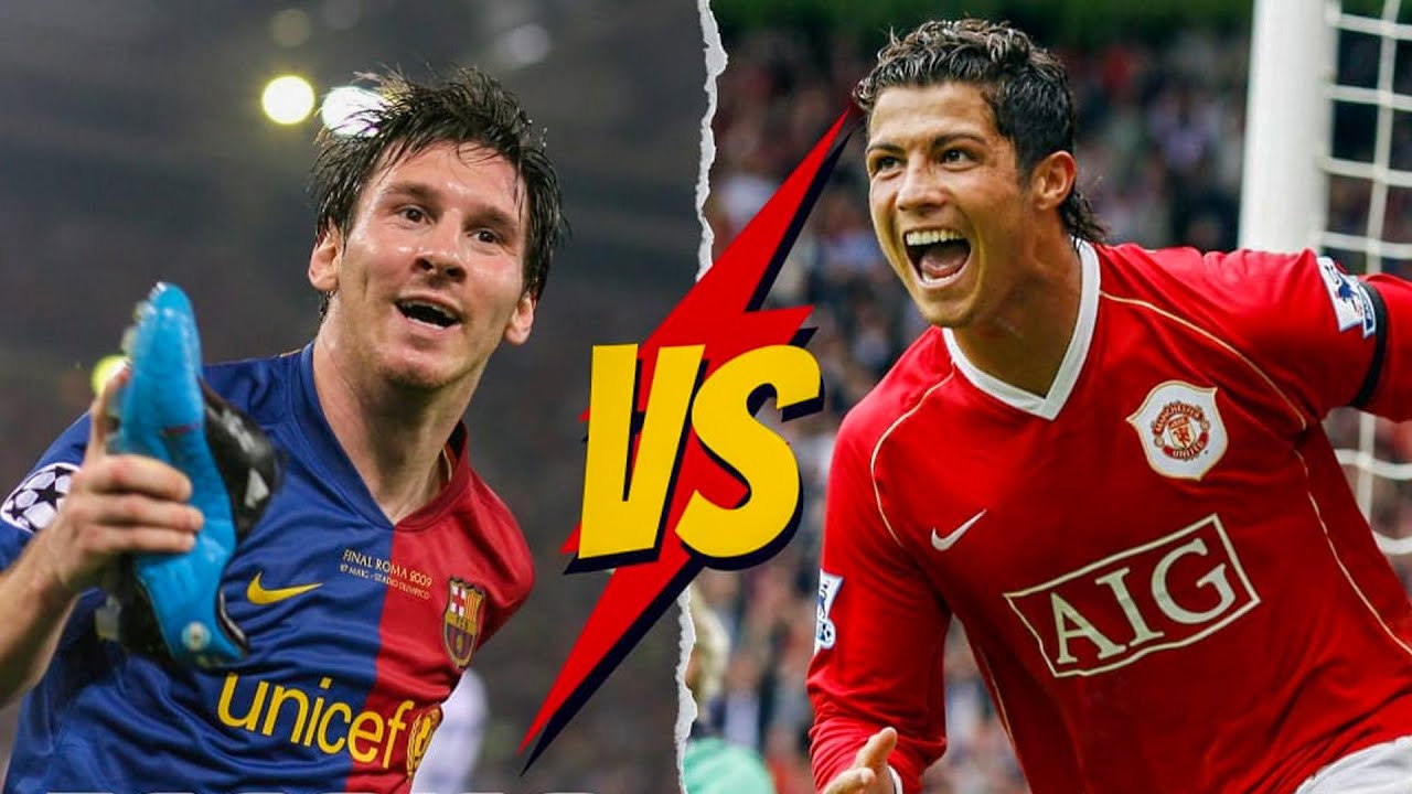 Messi Vs Ronaldo skills - Dribbles & Impossible Goals | Free clips for edits - 4k Upscaled