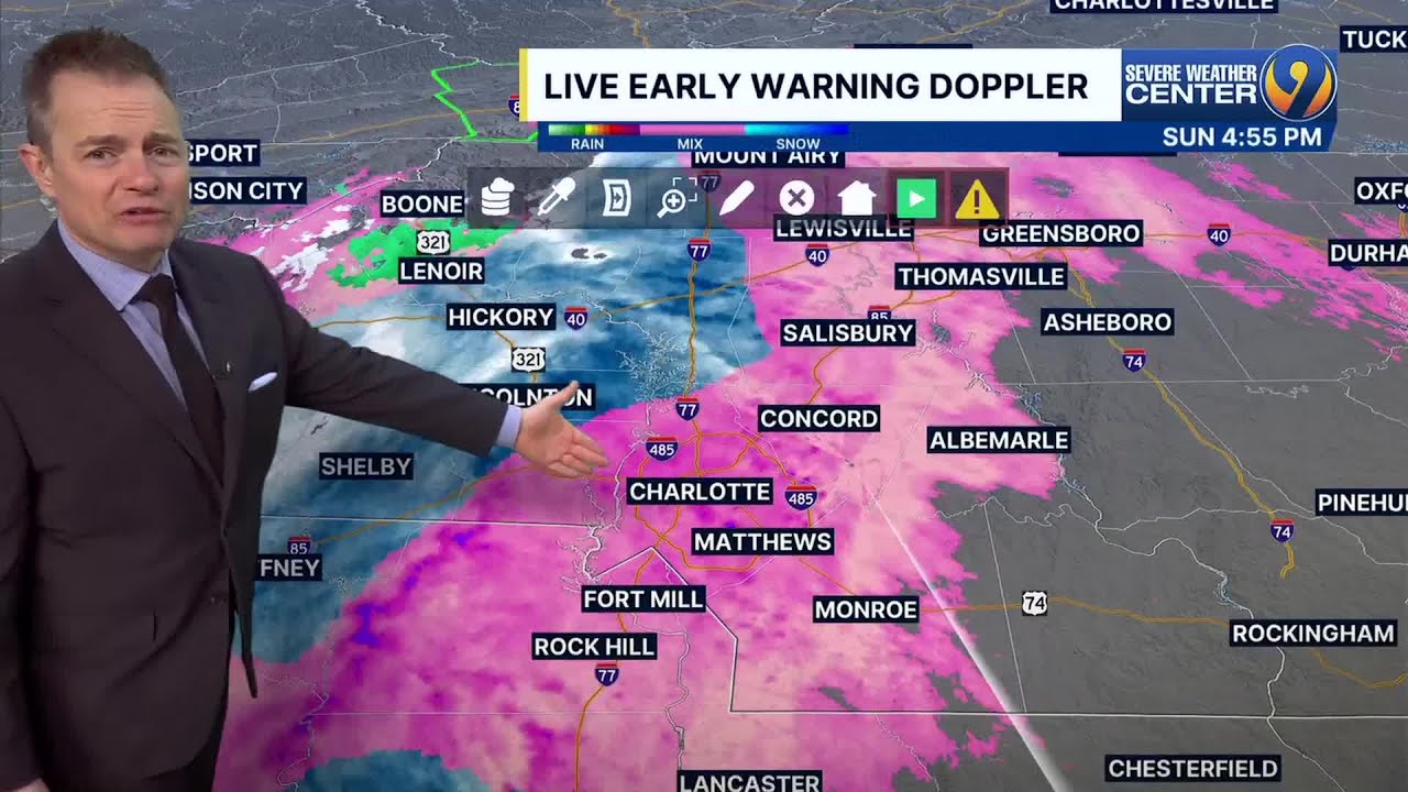 5 p.m. Severe Weather Center 9 update  | WSOC-TV