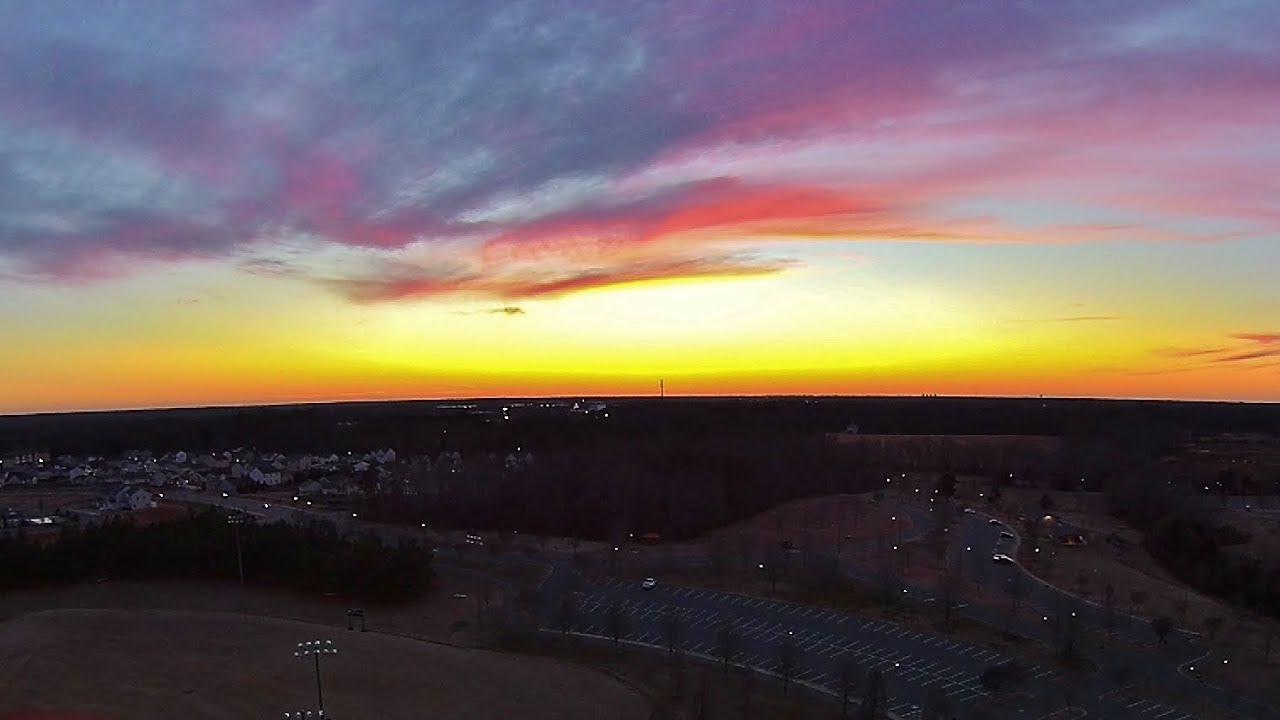 Sunset at Springwood Park Whitsett, NC YouTube