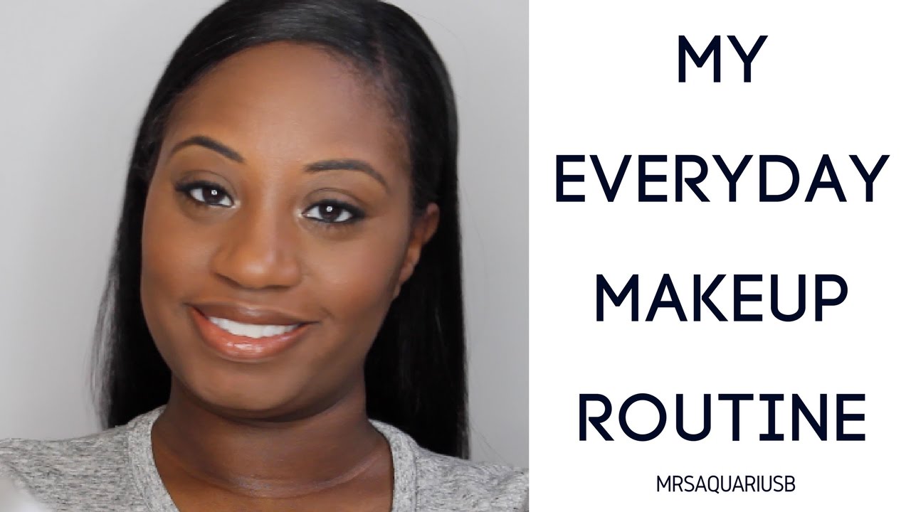 My Everyday Easy Makeup Routine - YouTube