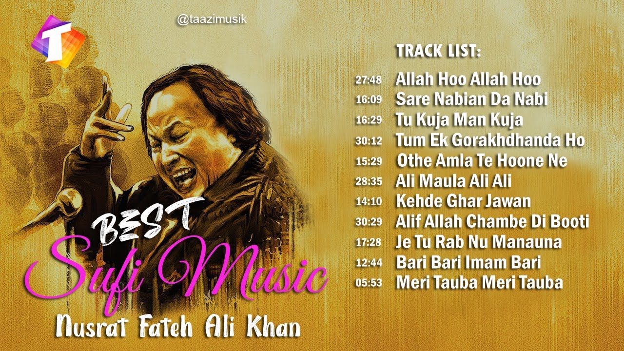⁣BEST Sufi Music Nusrat Fateh Ali Khan | Best Islamic Qawwalies | Top Islamic Qawwalies | Taazi Musik