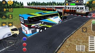 Mobile Bus Driving Simulator Indonesia - Mobil Mobilan Bis GamePlay screenshot 5