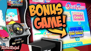 Arcade1up Outrun Easter Egg Revealed - BONUS GAME!!