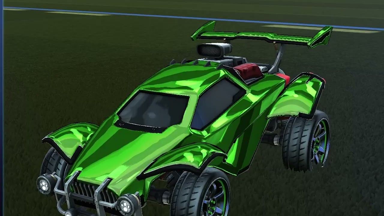 Using The  NEW  Chromagic Decal In Rocket League   Rocket League Gameplay