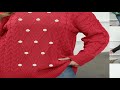 Women's plus Size Pullover Top round Neck Woven Sweater Pearl Beaded Bottoming Shirt European Americ