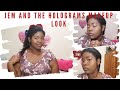 JEM and The Holograms Makeup Look