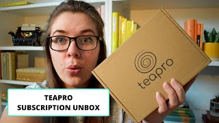 TEA SUBSCRIPTION BOX: TeaPro March box unboxing