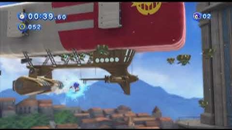 (World Record) Sonic Generations- Rooftop run act 1 - 1:16.37 (skills)