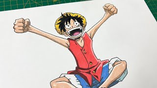 Lets Colour One Piece - Luffy