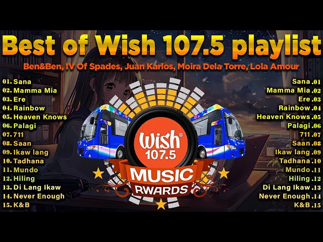 OPM TRENDING HITS LIVE on Wish 107.5 Bus With Lyrics - Best Of OPM Acoustic Love Songs 2024 #v2 class=