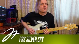 Обзор на диване - PRS Silver Sky