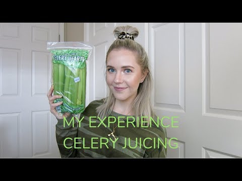 MY EXPERIENCE WITH CELERY JUICE | Cured My Acne?!