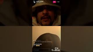 40 CAL CALLS CORTEZ ON  IG LIVE