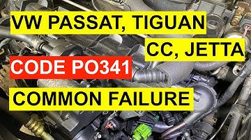 Diagnose van een P0341-code op VW Passat, Tiguan, CC, Jetta TSI/CCTA 2.0 Turbo 2009 en later