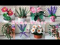 DIY Lavender Flower Aesthetic/Home Decor #viralasharts #homedecor #DIYplanter #DIY#artificialplant