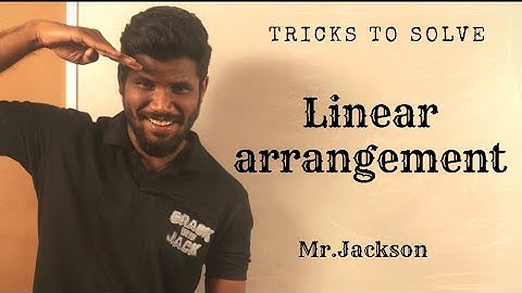 Tricks to solve linear arrangement | seating arrangement | FCI | SBI PO | Mr.Jackson