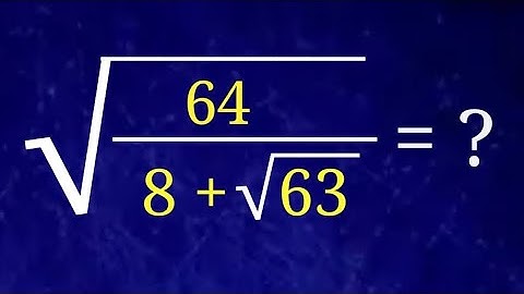 Nice Square Root Problem |Can You Solve This? |Math Simplification Questions |USa Math Olympiad