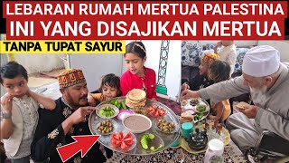 LEBARAN KERUMAH MERTUA, YANG DISAJIKAN, NON KETUPAT OPOR AYAM