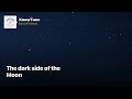 The dark side of the Moon | #Shorts