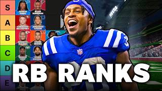 Top 50 Running Back Rankings For 2026 Fantasy Football