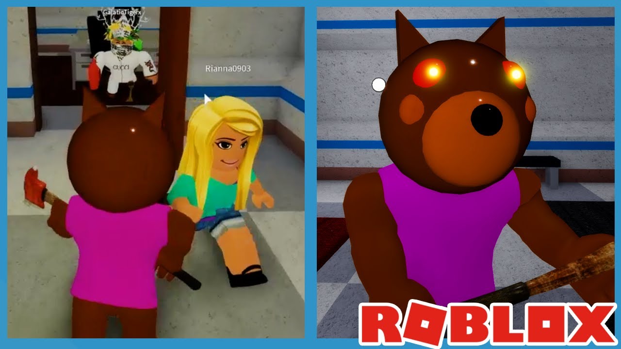 What If Granny Was A Dog Roblox Piggy Youtube