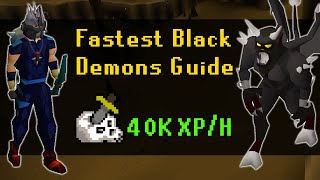 OSRS Fastest Slayer XP Guide - Black Demons (40K Slayer XP/H)