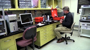 Animation and Video Footage of CheMin Instrument for MSL