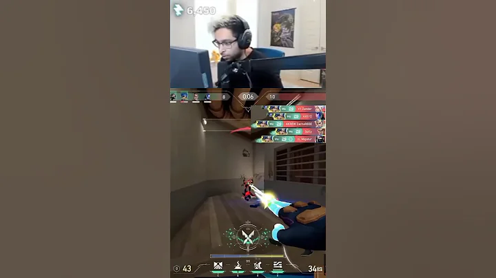 😎ShahZam FASTEST😱ACE with "NEON"😈 #shorts #valorant #valorantclips