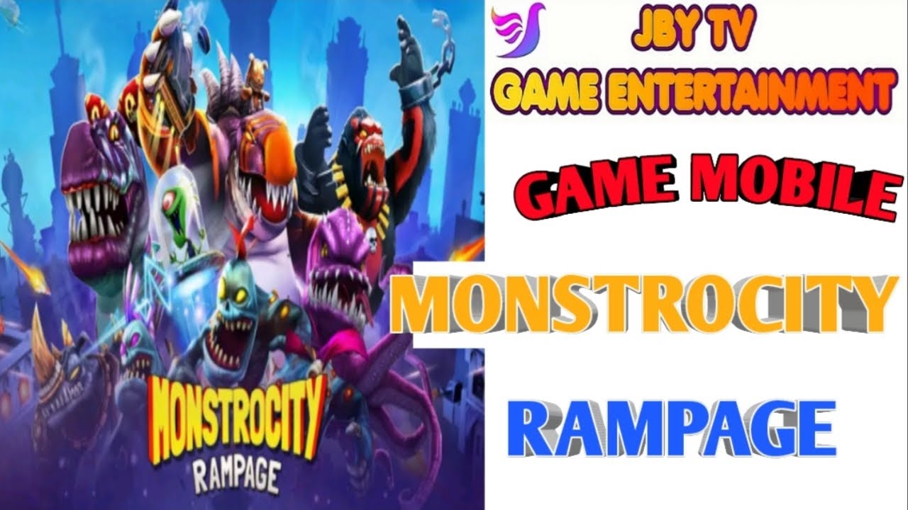 Game Android MONSTRO CITY RAMPAGE| 1 Raksasa Menghancurkan 1 Kota| Fitur & Cara Bermain