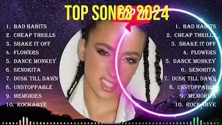 Top Songs 2024 ☀️ Ed Sheeran, Shawn Mendes, Clean Bandit, Miley Cyrus, Charlie Puth, Justin Bieber