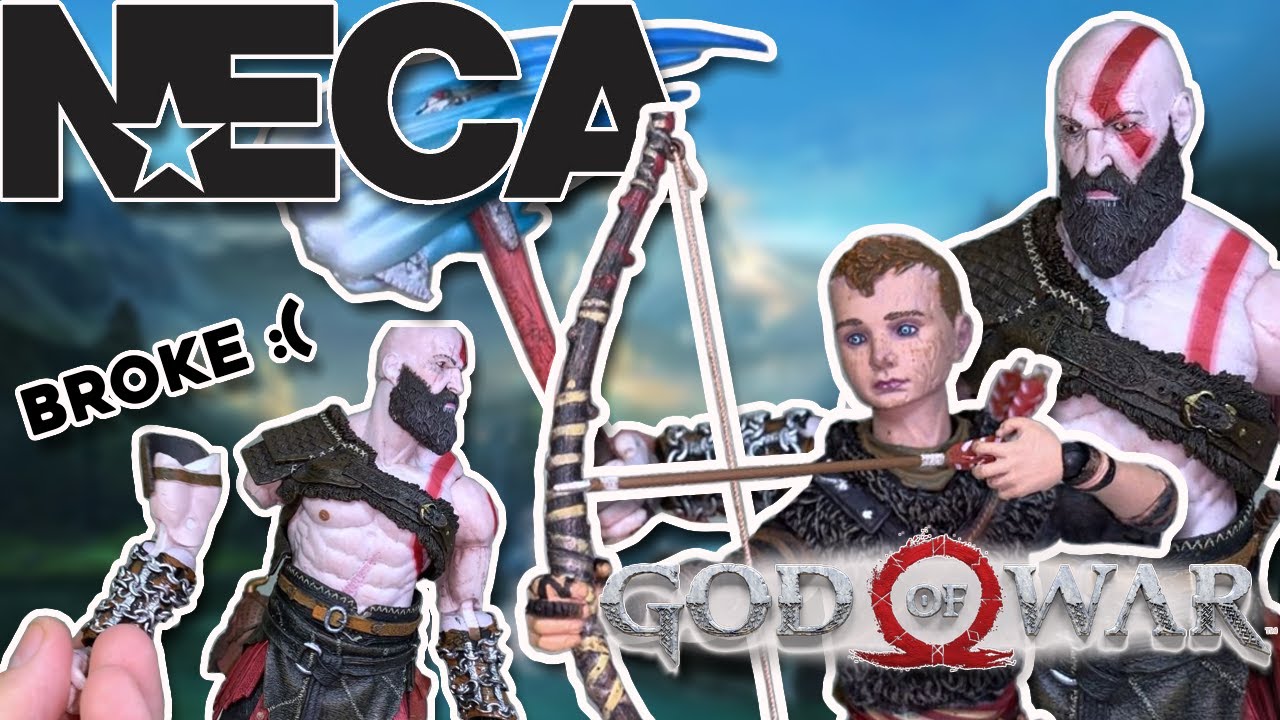 ネカ neca ゴッド・オブ・ウォー　アクションフィギュア 2 PACK I Regret Making This Video - NECA God of War KRATOS and ATREUS Two