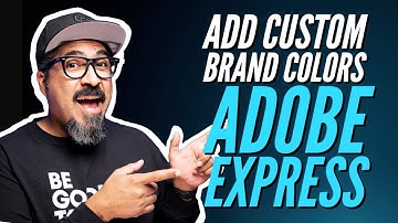 How To Add Custom Colors in Adobe Express
