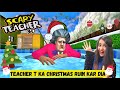 Scary Teacher 3D Prank Gameplay (CHRISTMAS PRANKS made her CRY)