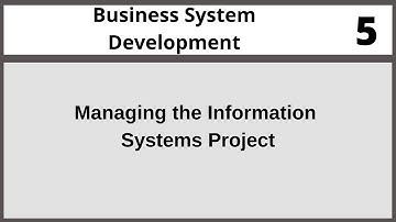 Managing the Information Systems Project  Lecture in Hindi Urdu CSC581 LECTURE 05