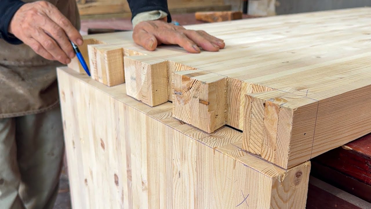 You’ve Never Seen Wood Joined Like This – This Hidden Carpentry Technique Shocked Everyone