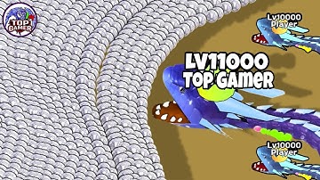 Snake Clash.iO! - MAX LEVEL! Epic Snake Gameplay! Crazy Snake Skin #1