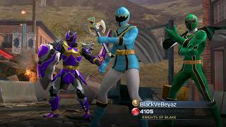 Madison Rocca Mystic Force Blue and Bly Koragg Team Power Rangers Legacy Wars Gameplay screenshot 4