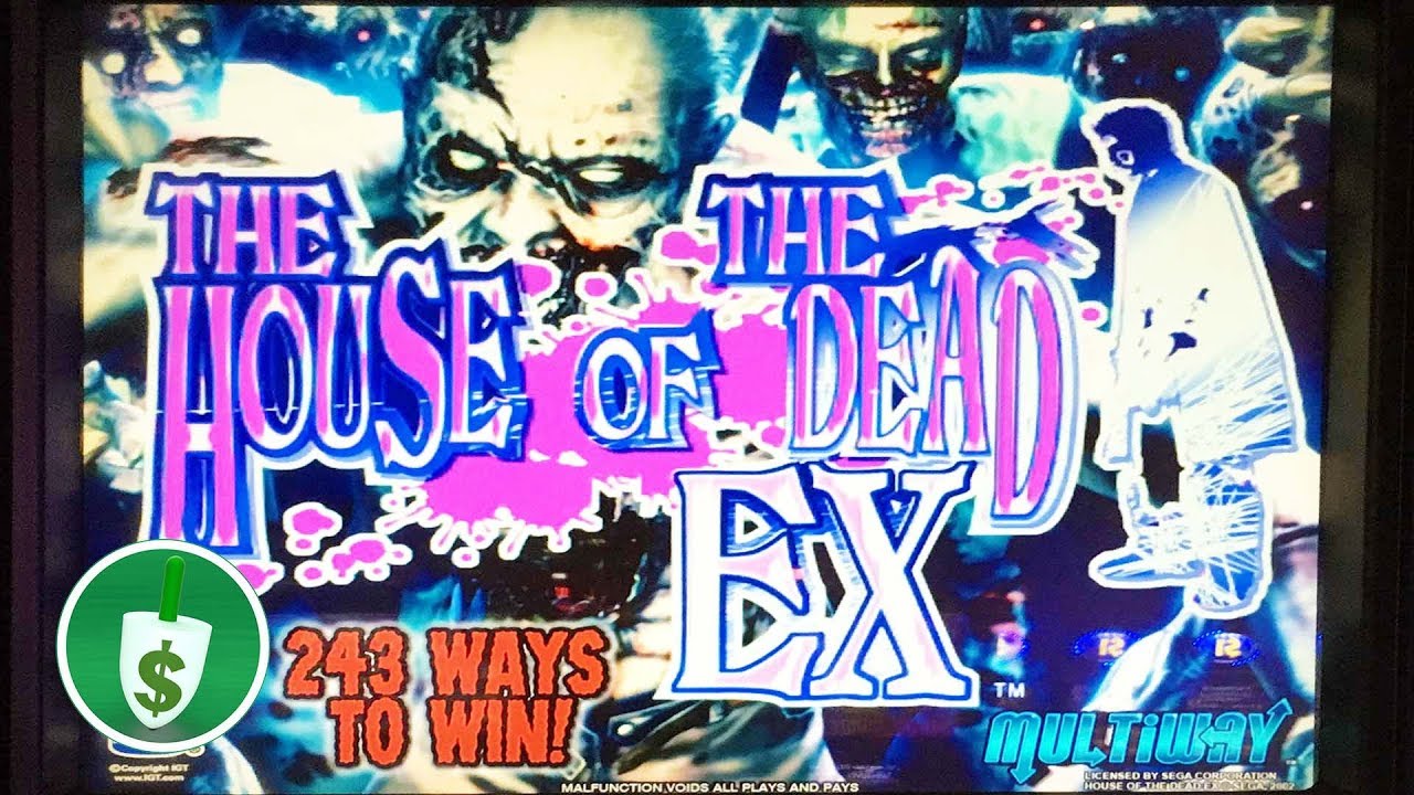 The House of the Dead EX slot machine - YouTube