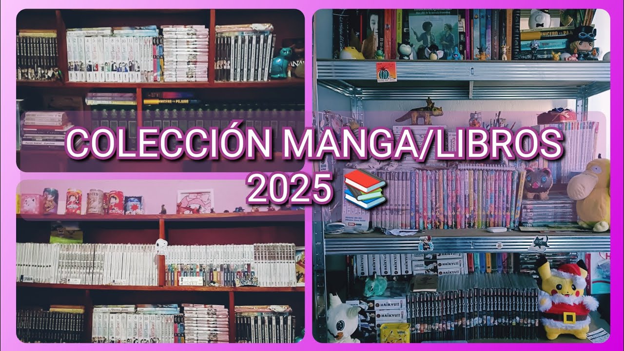 COLECCIÓN MANGA/LIBROS 2025 📚