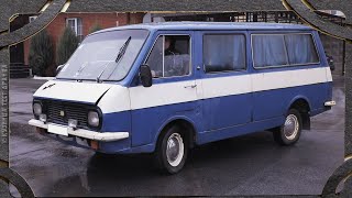 видео: Вытащили ранний РАФ 2203 картинка: Вытащили ранний РАФ 2203