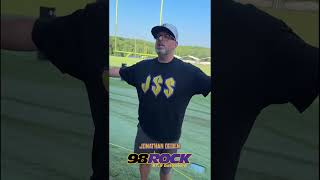 Scott touches grass at Baltimore Ravens Training Camp
