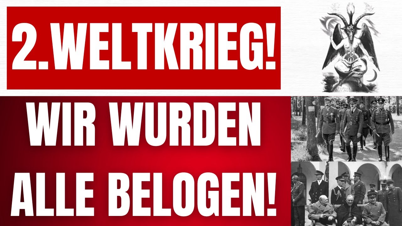 Deutscher Generalmajor legt verschwiegene Kriegsursachen des 2. Weltkrieges offen!