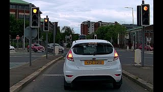 More Confusion at the West link trafiic lights - Belfast