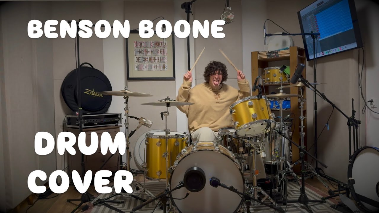 Benson Boone - Cry | DRUM COVER - YouTube