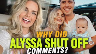 Why Did Alyssa Bates Shut Off Comments? The Shocking Reason Revealed!