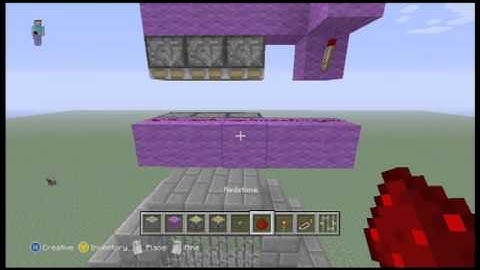 Minecraft Xbox 360 Edition - Piston Gate [TUTORIAL]
