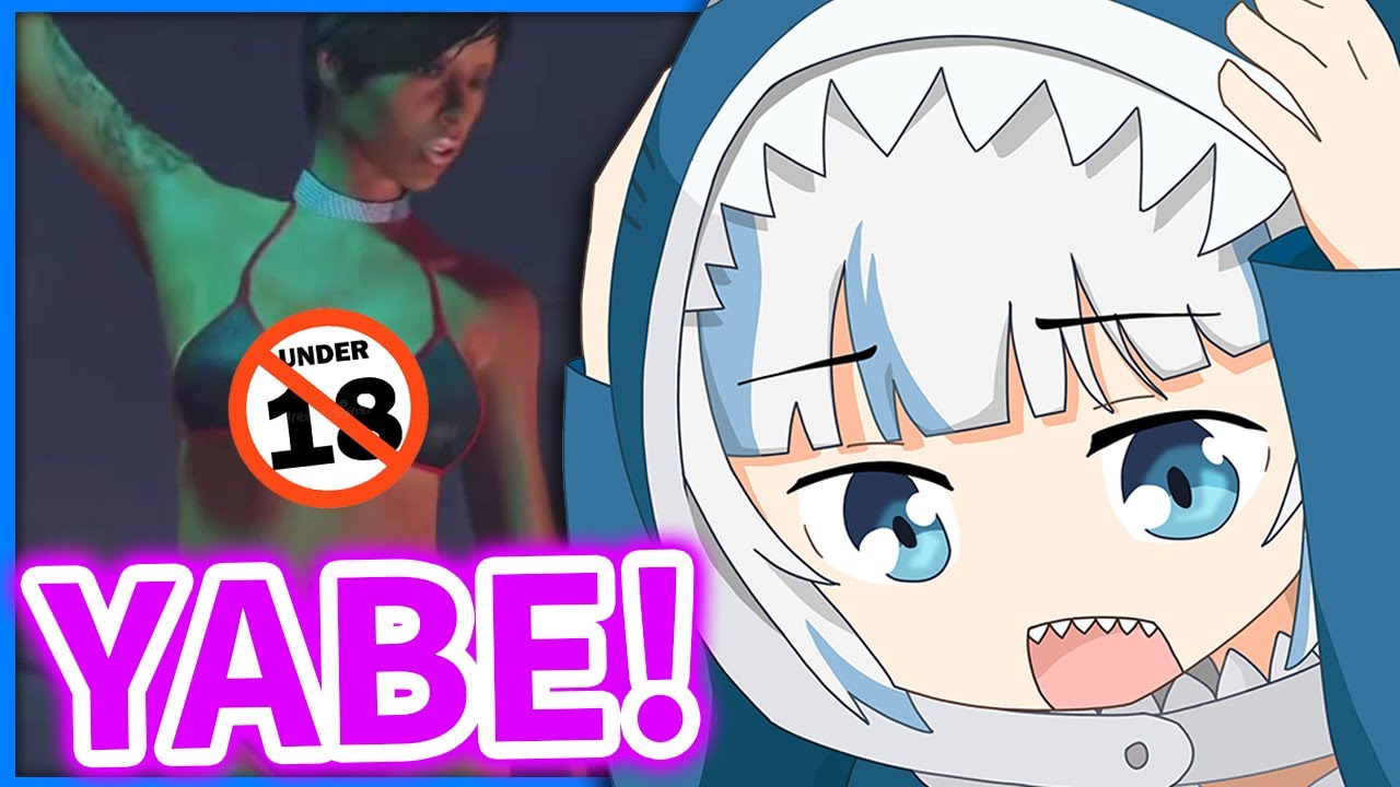 Hilarious Gura Yabe Moments in GTA 【Gawr Gura / HololiveEN】